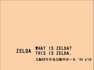 ZELDA：WHAT IS ZELDA？ THIS IS ZELDA.(3)
