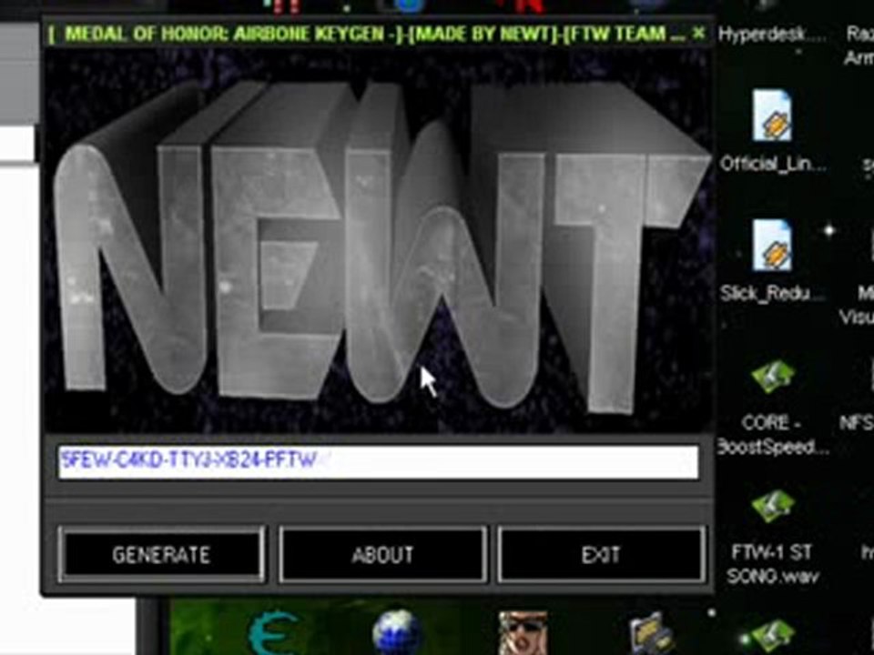 medal of honor airborne keygen