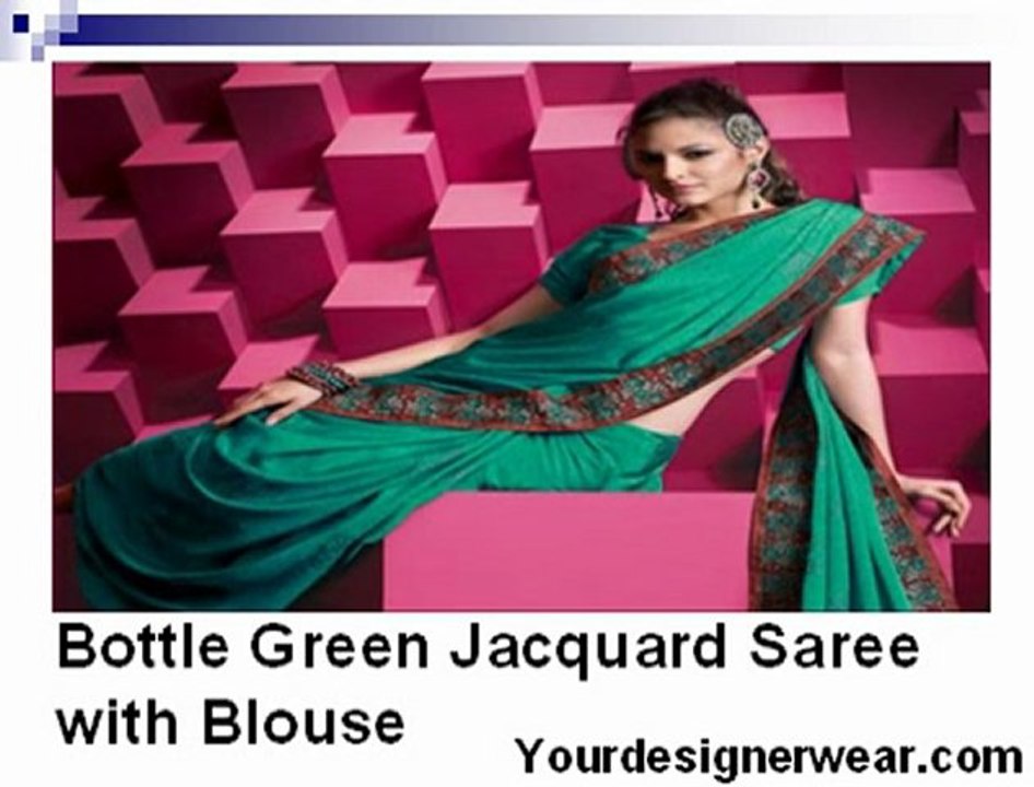 New Partywear Sarees