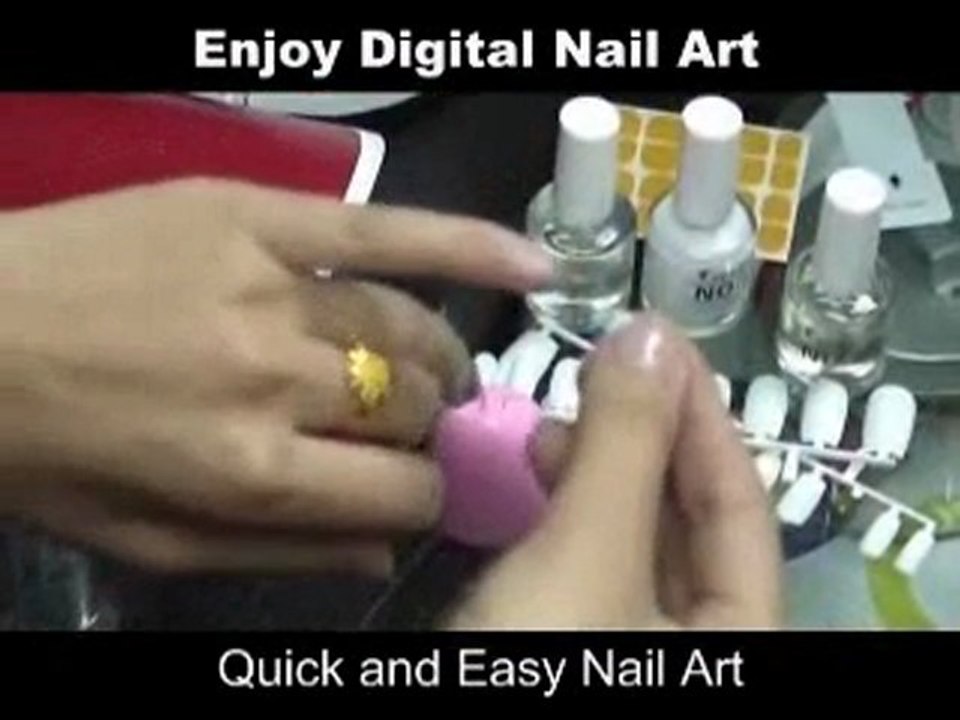 digital portable nail printer demo