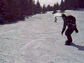 Snowboarding, Vitosha mt., Sofia, BG