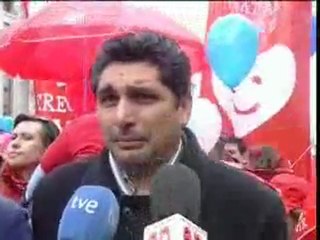 Miles de personas contra la ley del aborto