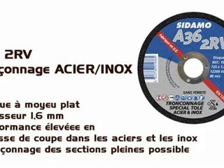 Disque Aggloméré SIDAMO A36 2RV