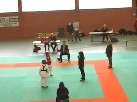 Championnat de moselle karaté pupille -40 kg nicolas