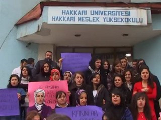 HAKKARİ MYO 8 MART BASIN AÇIKLAMASI