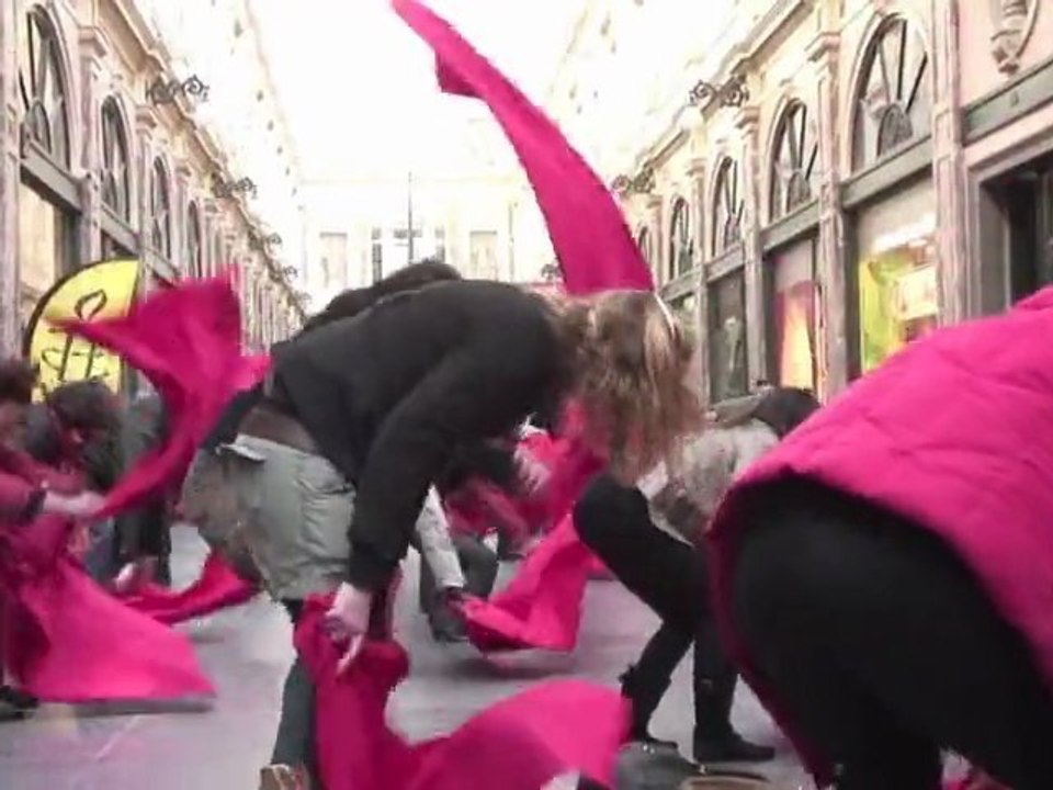 8 mars 2010 - Journée de la femme - Flash mob Amnesty