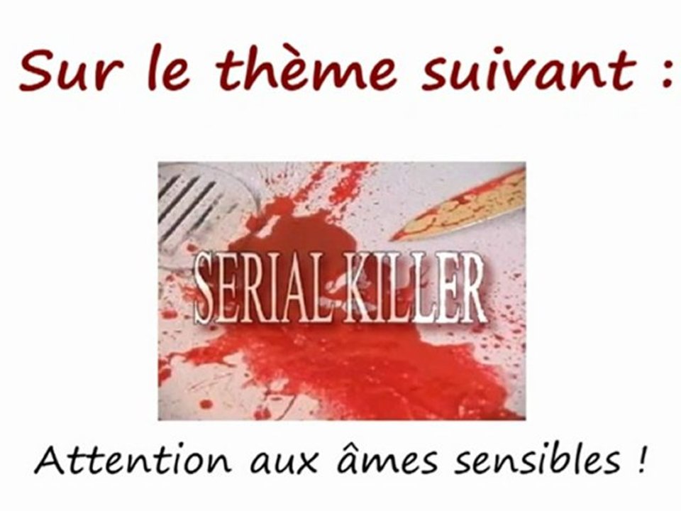 Jeu des captures - Serial Killer