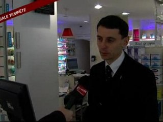 Tempête Xynthia : Les commerçants solidaires (Luçon)