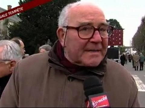 Tempête Xynthia : Témoignages après la cérémonie (Luçon)