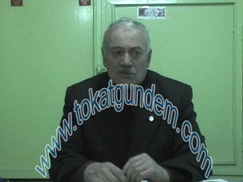 TOKAT YEŞİLAY BAŞKANI YÜRÜR BASIN AÇIKLAMASI YAPTI