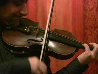 Bach Andante de la deuxième sonate pour violon solo