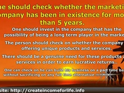 Choose a Top Network Marketing Company