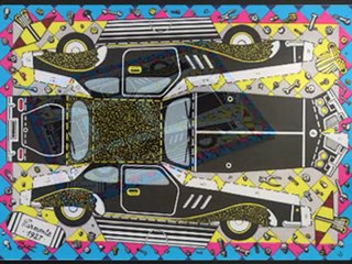 Carte postale : LA VOITURE