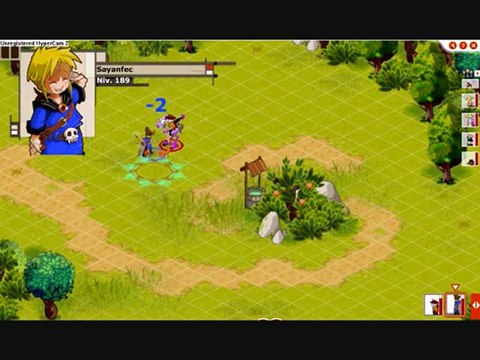 Dofus Seyanfec feca feu 189 Helsephine