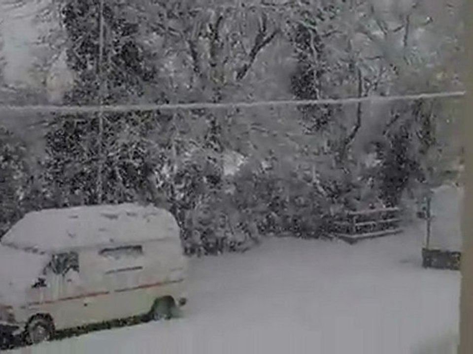 neige a perpignan le 8 mars 2010