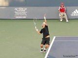 Tomas Berdych serve