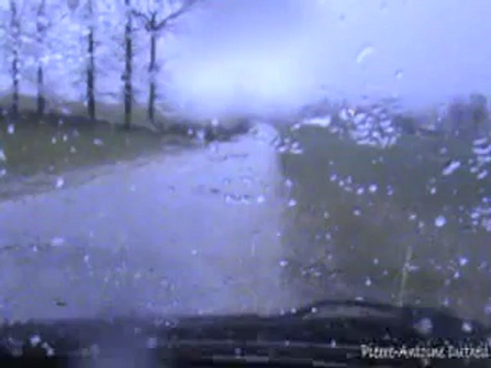 Chasse fin février 2010 Ouest 87 - Déluge de grêle (Part 1)