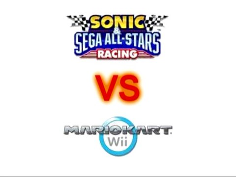 Mario Kart Wii VS Sonic & Sega All-Star Racing