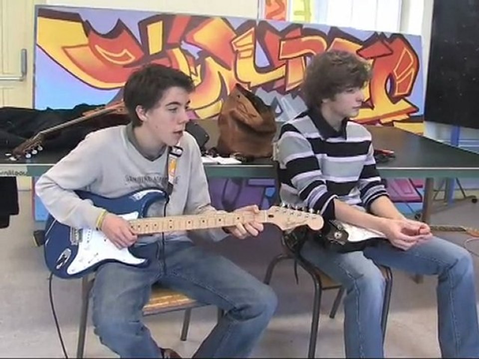 atelier guitare de la MJC de Lamballe