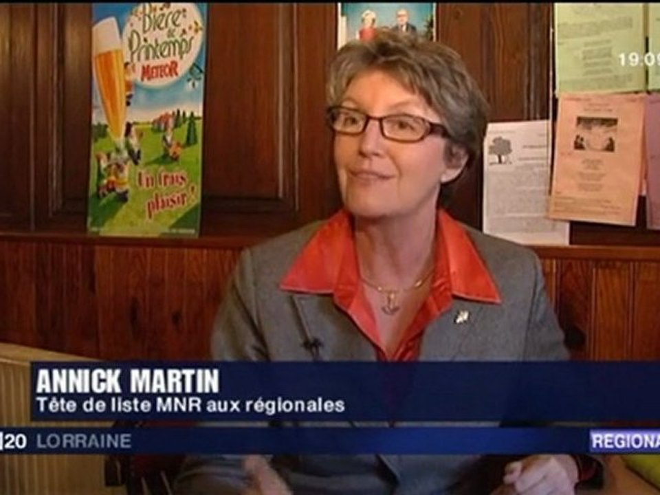 Annick Martin - Tournée à Lunéville (08.03.2010).