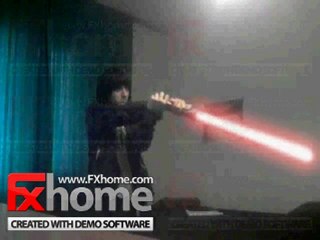 ilk acemi  lightsaber denemem