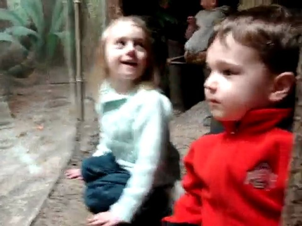 Thibaut & Ava with the monkey