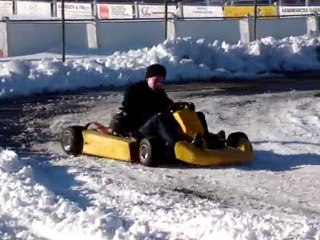 Karting sur neige :)