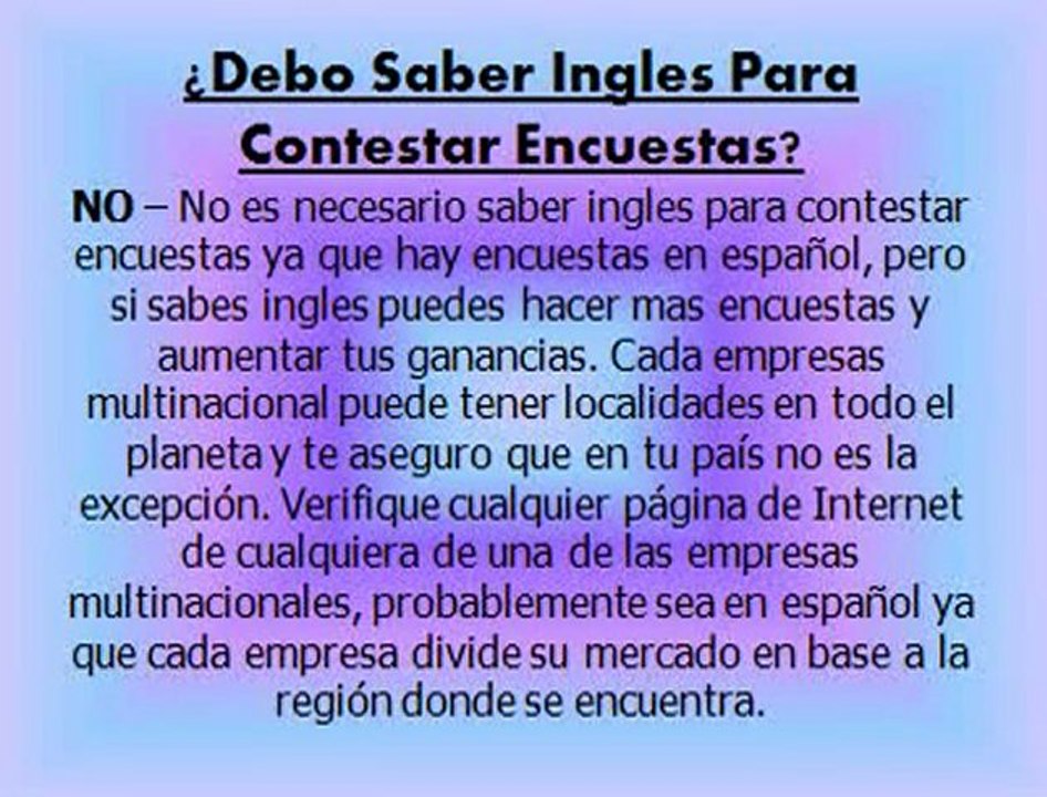 Las 5 Preguntas Mas Importantes Sobre Encuestas Pagadas