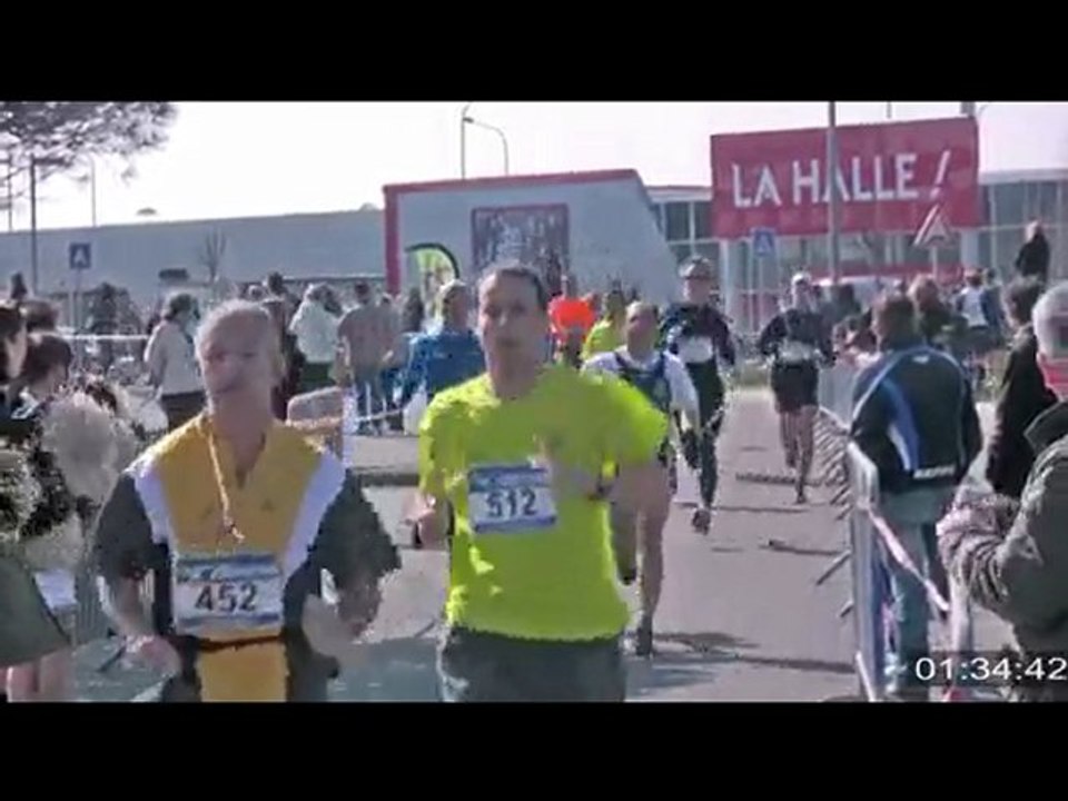 Semi-Marathon Blagnac arrivée