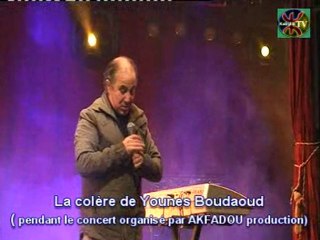 La colére de Younes Boudaoud