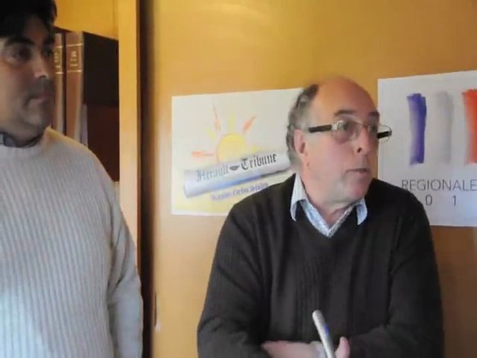 AGDE - SETE - 2010 - Jacques QUEDEVILLE - Candidat Front de Gauche