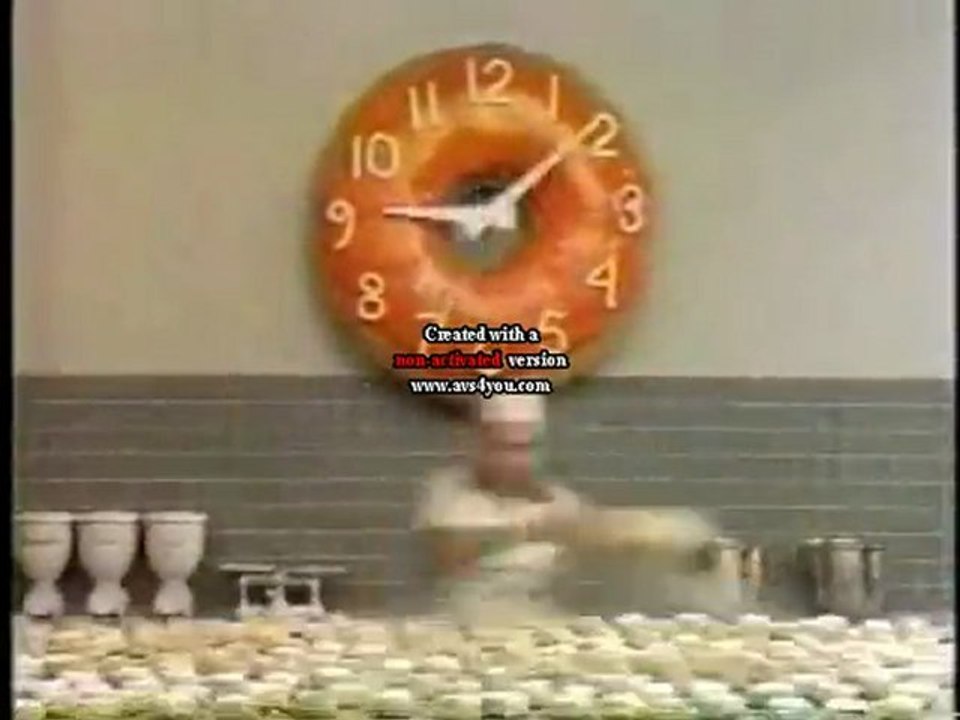 1986 Dunkin Donuts Commercial