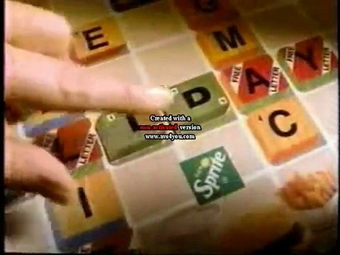 1989 Scrabble at McDonalds Commercial