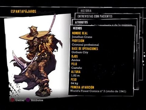 Grabaciones Batman Arkham Asylum en Español [2 ]