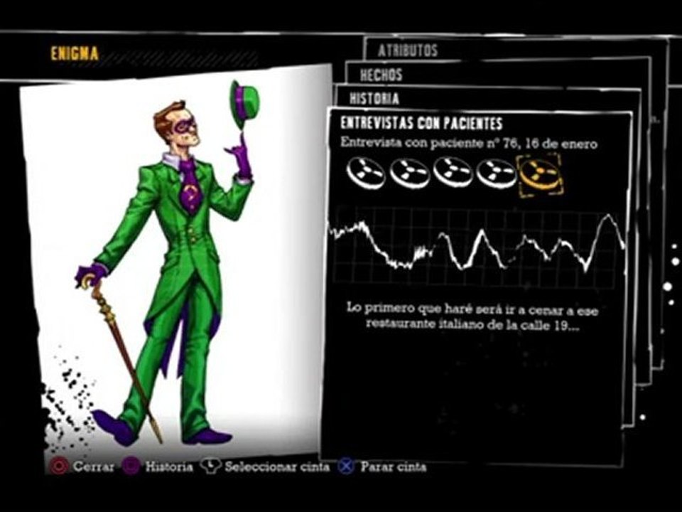 Grabaciones Batman Arkham Asylum en Español [4 5]