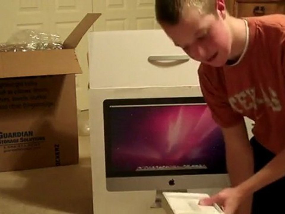 Lockerz Proof - New iMac 21.5 inch Unboxing