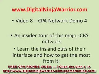 The CPA Affiliate Marketing System