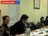 Conseil Municipal de Lourdes DOB commentaires opposition