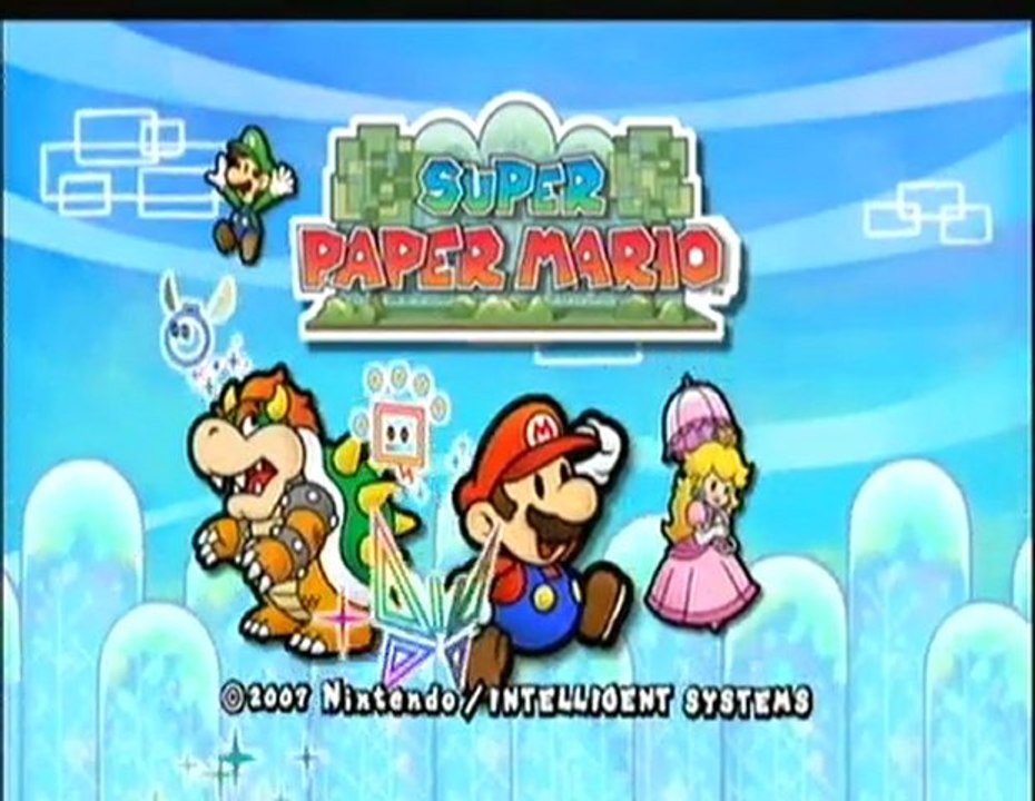 Super Paper mario wii parti 1 /le début de nouveau walkthoug