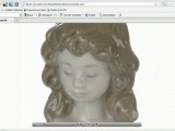 visor imagenes 3d figura de lladro