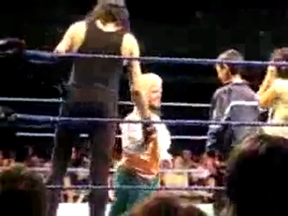 The Undertaker dances with Hornswoggle - WWE house show