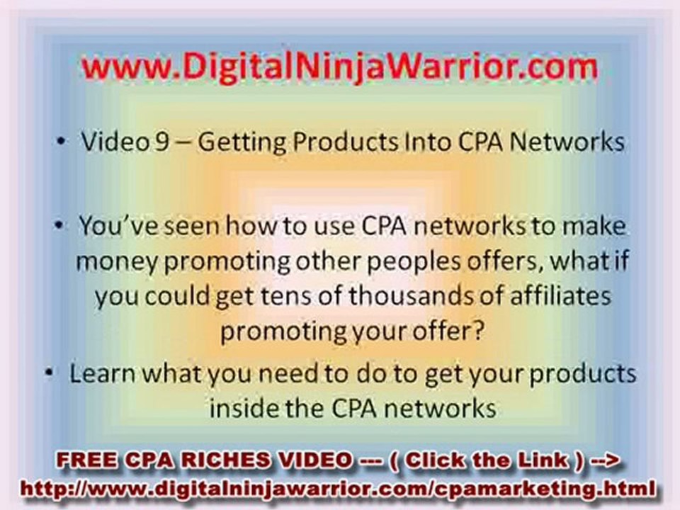 CPA Cash System Zero Friction Marketing