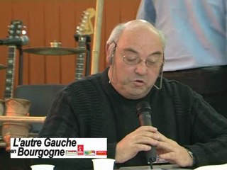 GERARD ROBERT MEETING DE L'AUTRE GAUCHE EN BOURGOGNE