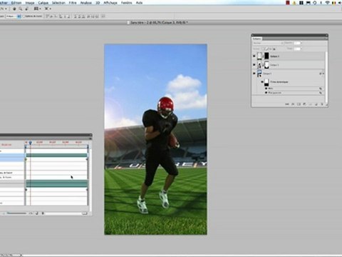 Photoshop cs5 cs4 tutoriel - tutorial - chromakey-partie 3