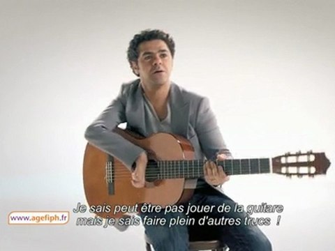 Exclusif ! Jamel Debbouze chante du Cabrel pour l'Agefiph