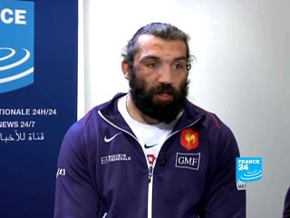 Rugby: Sébastien Chabal en entretien sur France 24