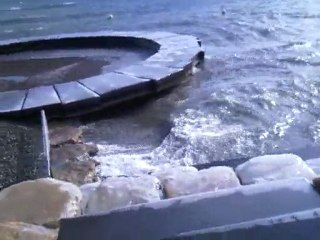 Coup de vent sur le Leman mars 2010