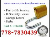 Vancouver Locksmith Master 24 Hour Emergency BC