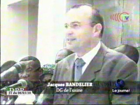 Inauguration d'une unité de production de sérums injectables