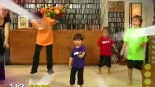 Parenting stress?  Relieve stress with dance workout video!